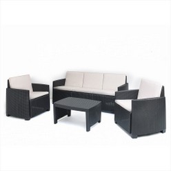 SET STROMBOLI RATTAN